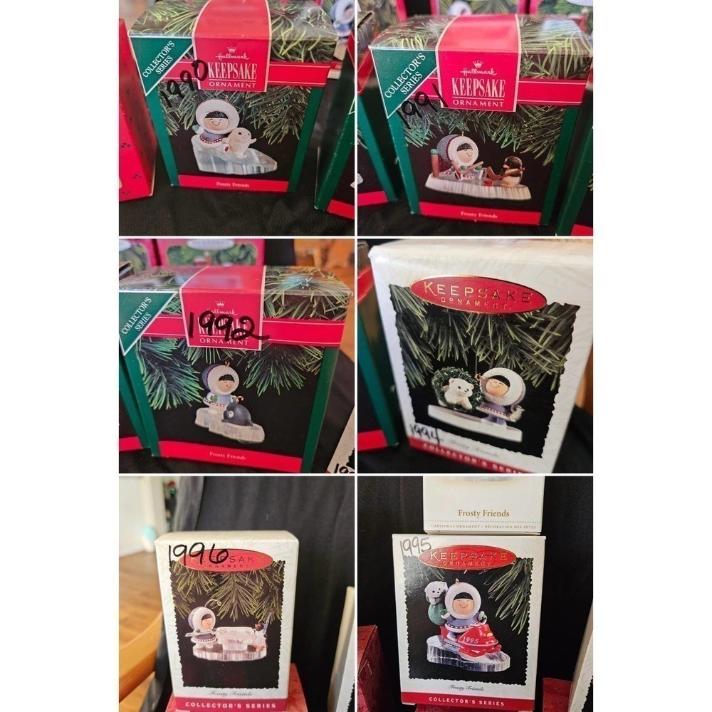 Lot of Hallmark Frosty Friends Ornaments (13)